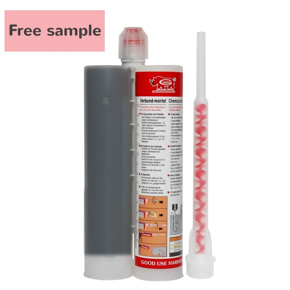 anchor bolts m16 m24 injection chemical epoxy