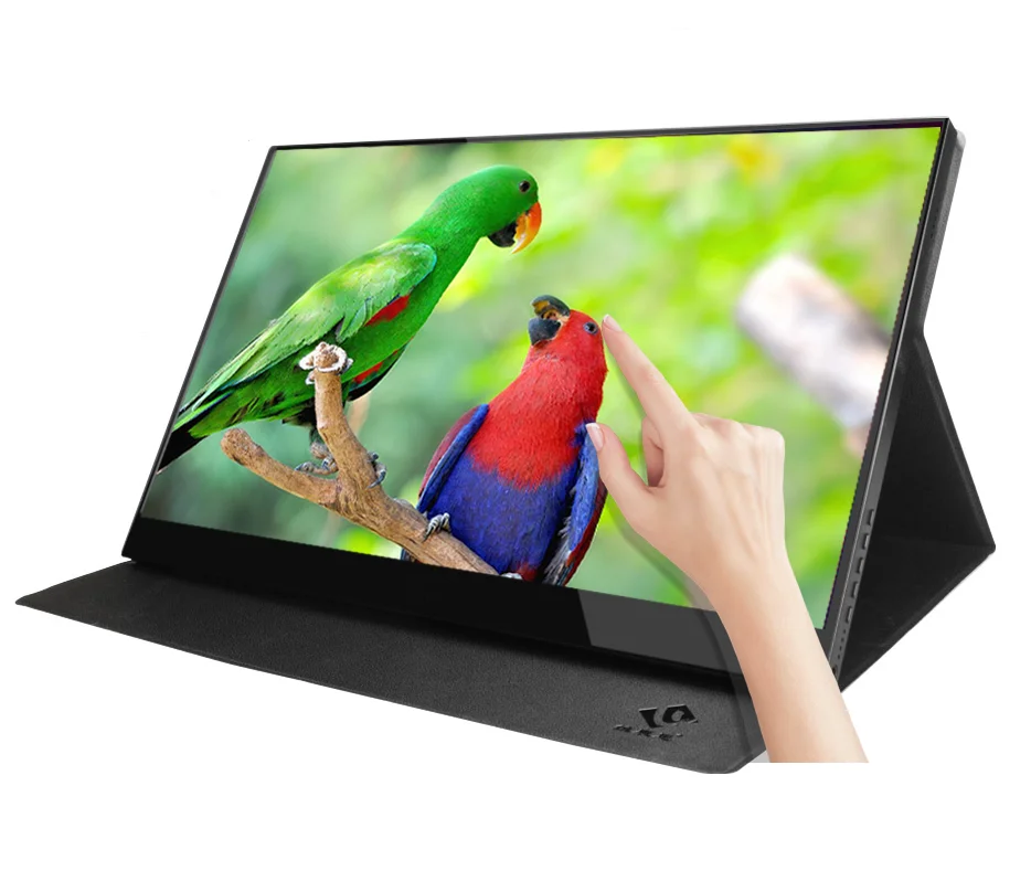 
Newest style Portable monitor 15.6 inch Touch screen 3840x2160 4K UHD IPS with HDMI Type-C for PC mobile laptop XBOX/PS4/switch 