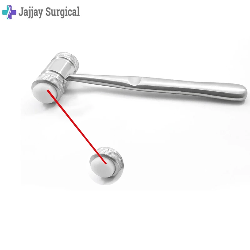 Стоматологический Хирургический Инструмент Mallets для зубов стоматологический молоток костей с двумя головками ручка из нержавеющей стали и нейлона