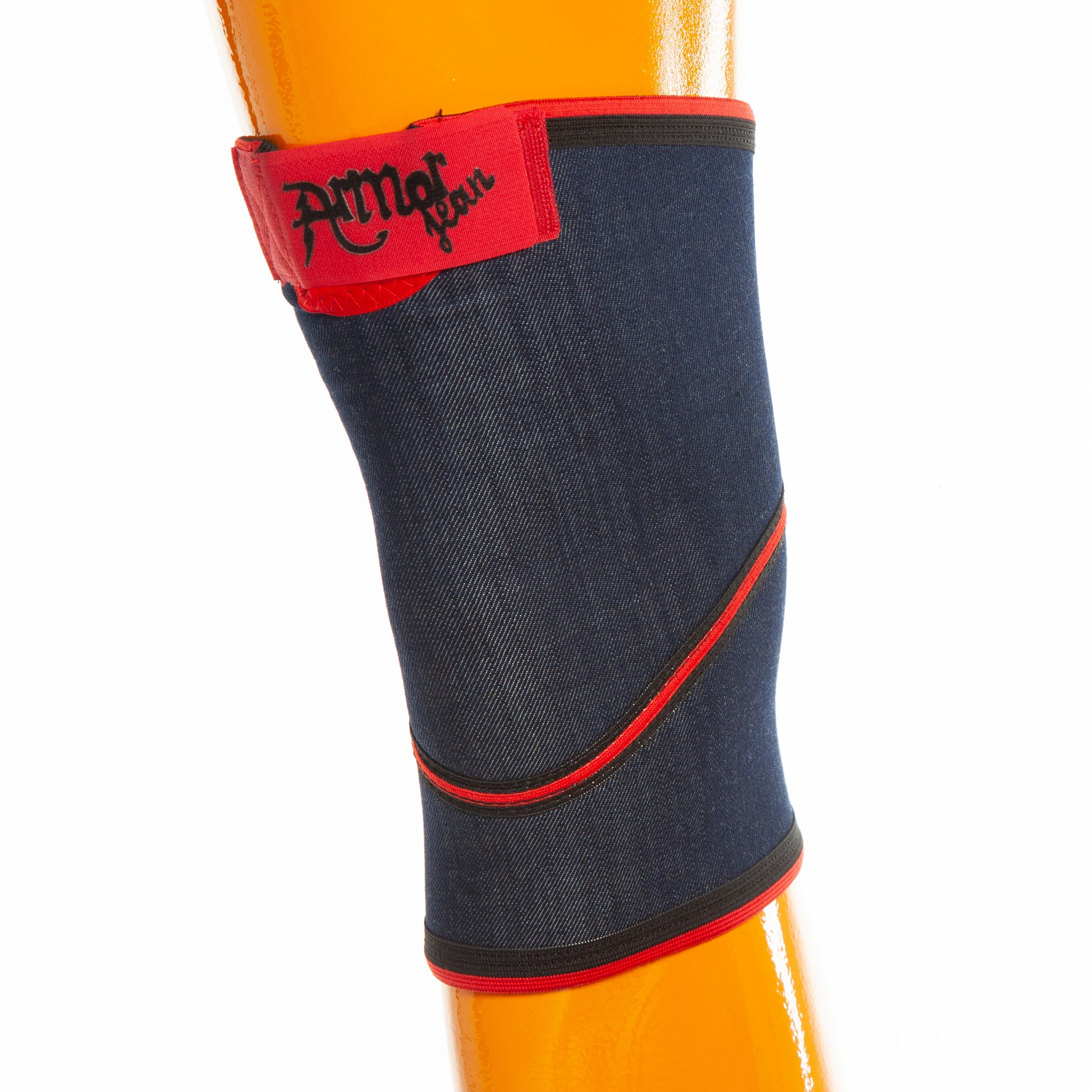 KNEE SUPPORT CLOSED PATELLA DENIM FABRIC