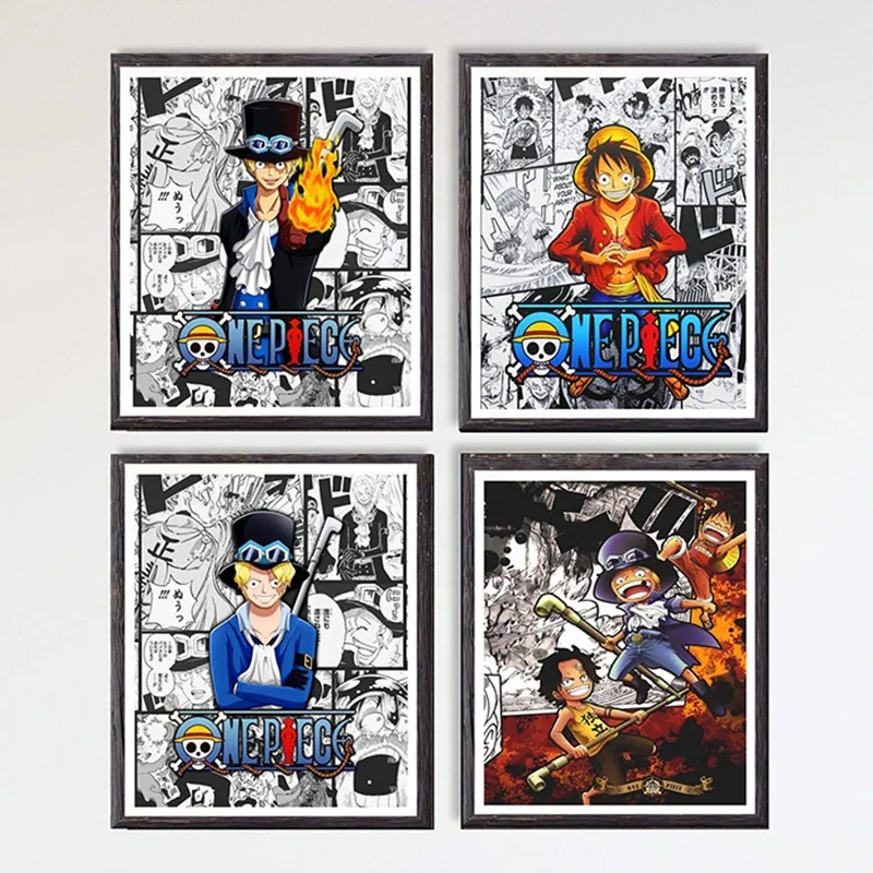 
Low price popular anime ONE PIECE pictures 3d 5d poster for collection 