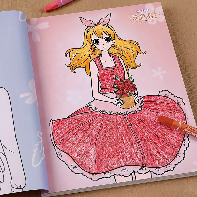 Kids Fun Magic Water Drawing And Painting Books Toy Story 3d Removable Toddler Sketch Oil Painting Draw Book For Children