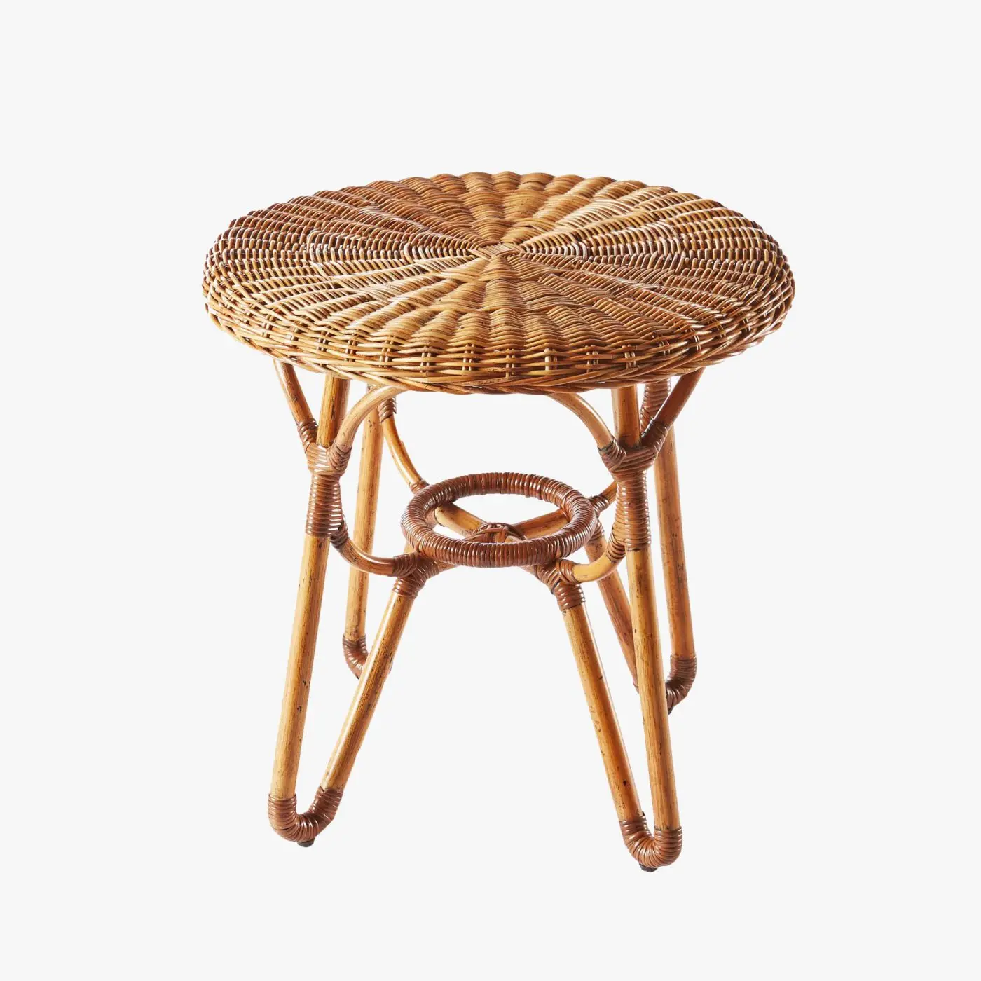 High quality best selling natural rattan bamboo coffee table round bamboo table side table from Vietnam
