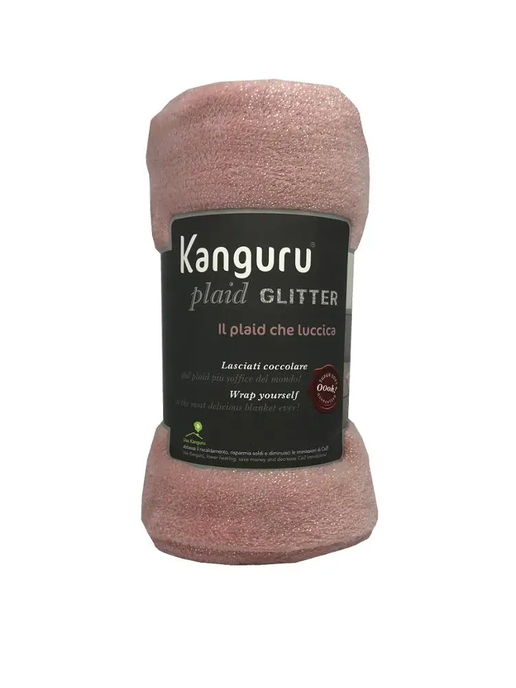 
GLITTER PINK FLEECE BLANKET 