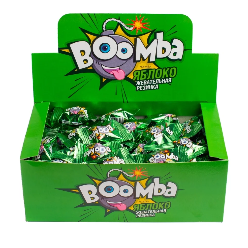 Лучшая Детская жевательная резинка со вкусом яблока