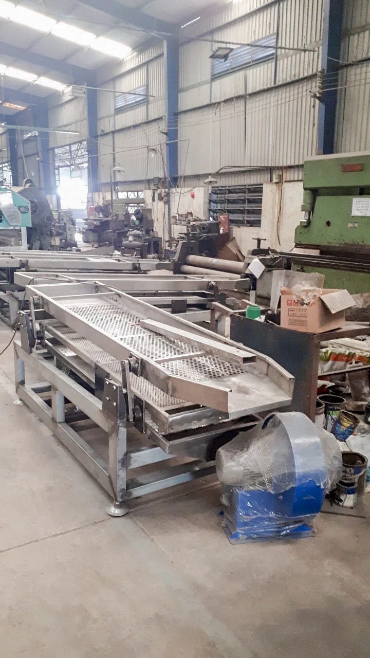 Automatic  Cashew nut shelling and processing machine lines. Full set from raw cashew into finished product.