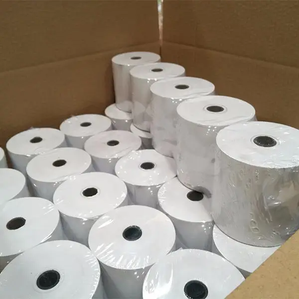 
Pre-printed Thermal Paper Roll 80mmx70mm for Credit Card Device 
