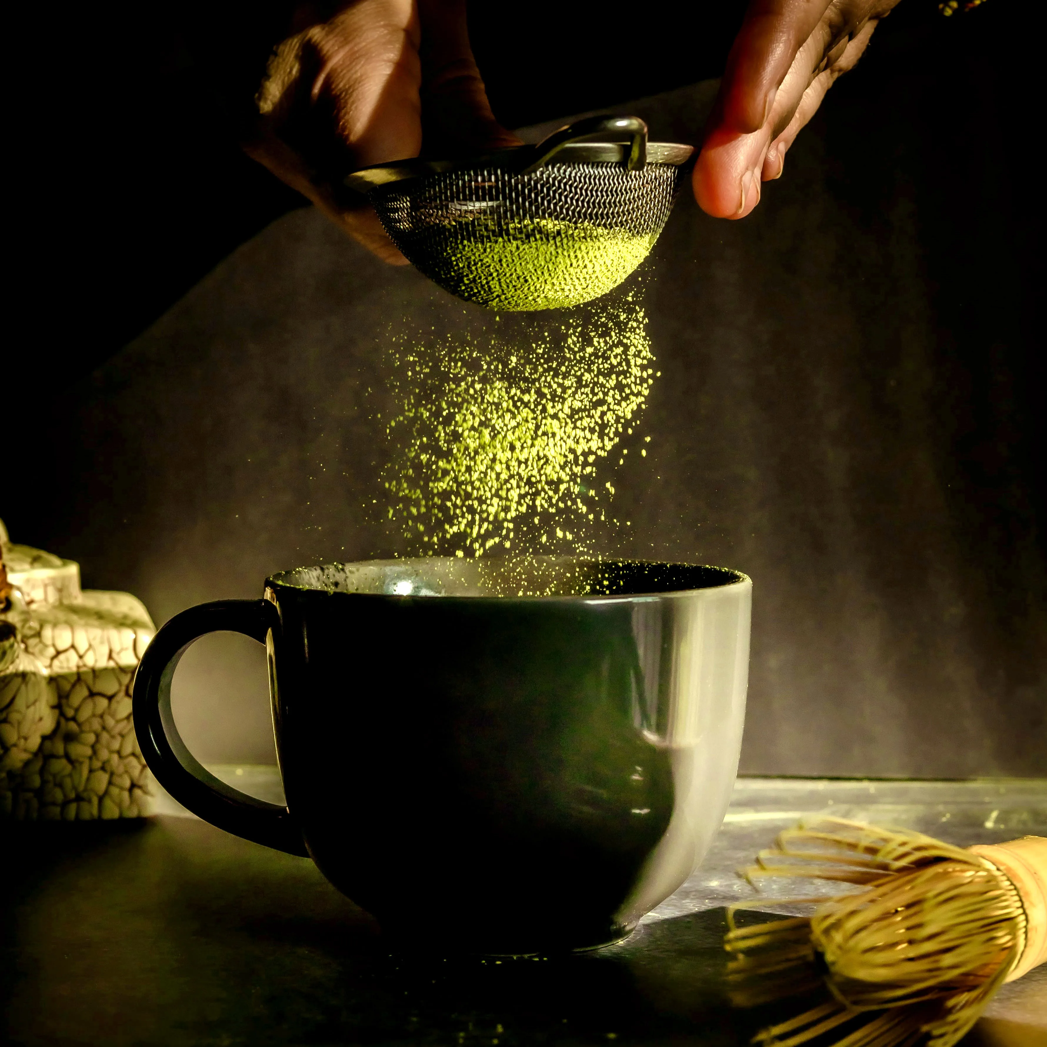 Extra high grade Okumidori & Samidori tea leaves from the first harvests only picked by hand & machine  -item number No.3-