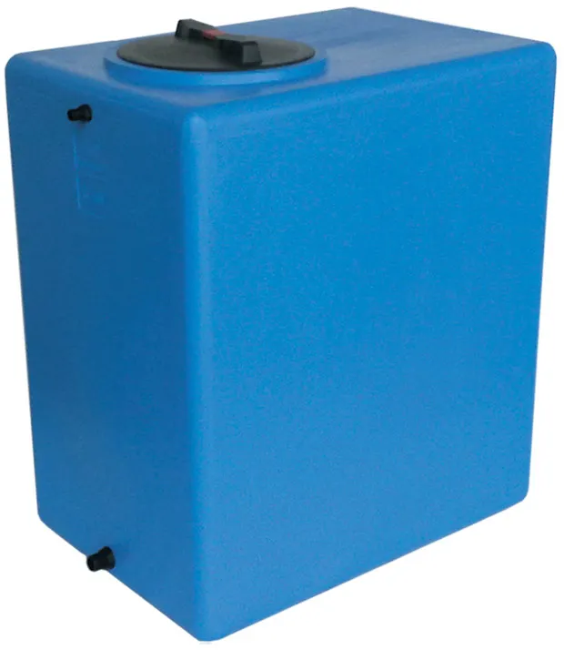 Best Seller Tall Rectangular Non-toxic PE Water Tank Storage Container Hygienic Watertight recyclable