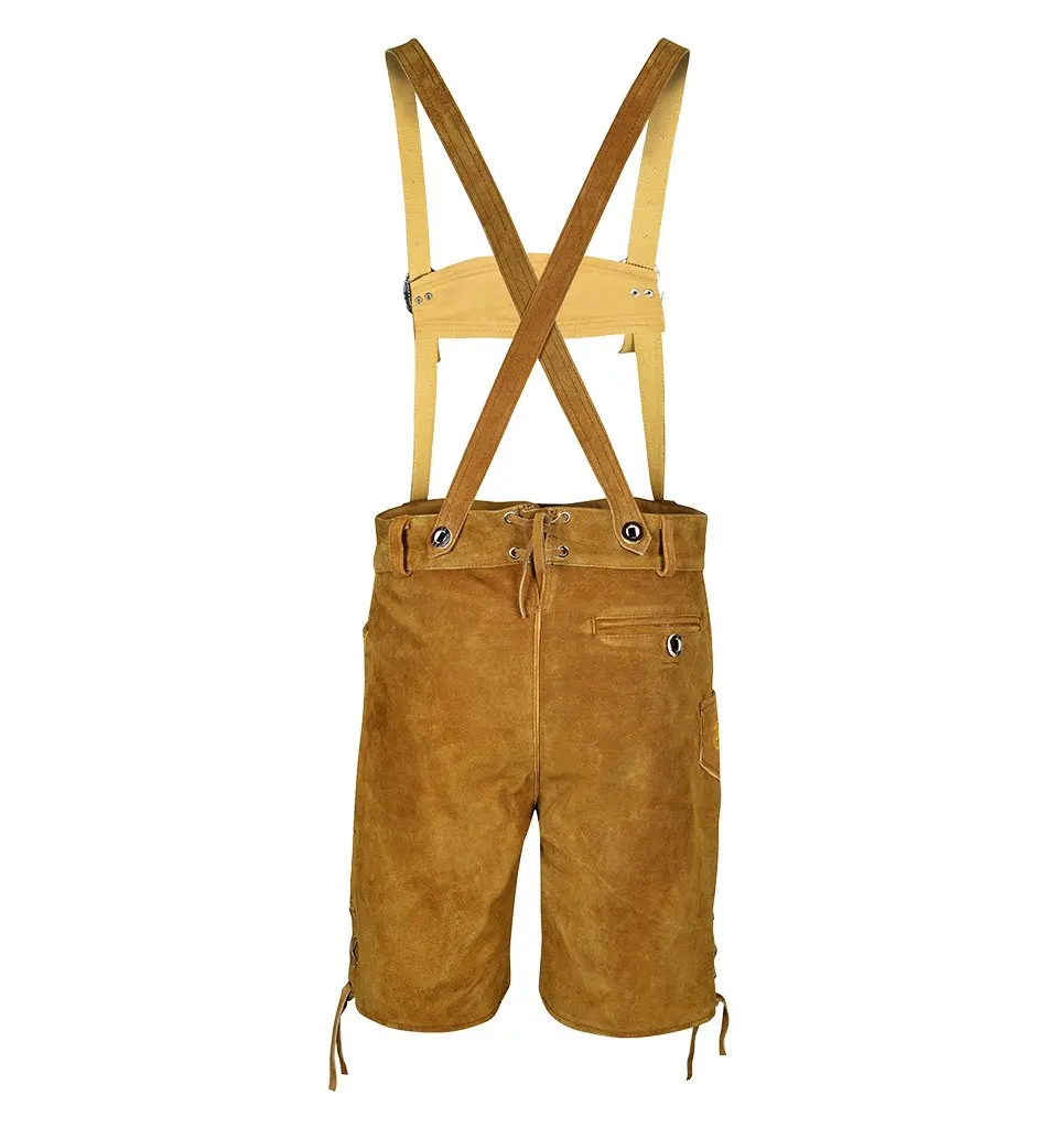 Немецкая одежда для трахетов Октоберфест Lederhosen Kurze Lederhose штаны с логотипом на заказ баварские шорты