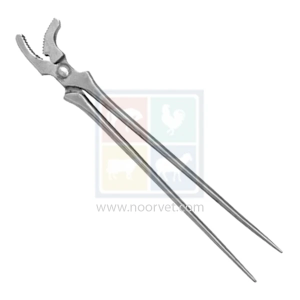 Horse Hoof Clincher, Farrier Tool Hoof Nail Clincher 12 Inch Pliers GE Curved Jaw Hoof Clincher/Nail Horseshoe Clincher, Nail