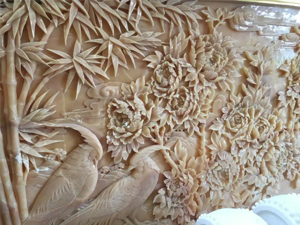 Натуральный оникс Камень розовый кварц птицы