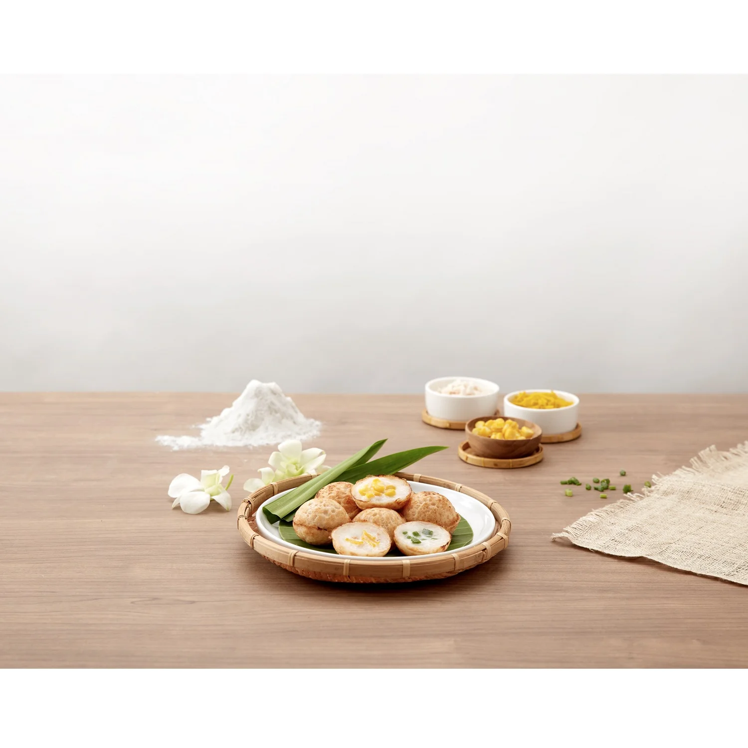 
Vista Cafe Brand Premix Flour For Baking With Coconut Milk Flavor Brown Rice Kanom Krok Powder Mix From Thailand 