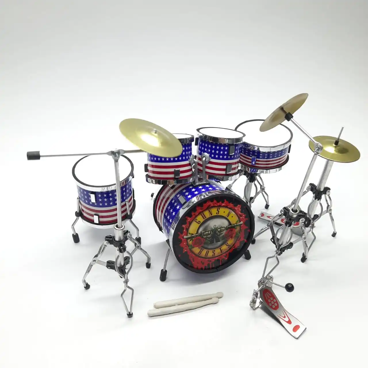 Miniature Drum small Miniature drum set small 1:12