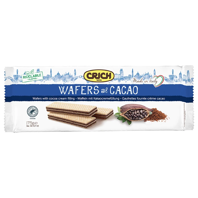 WAFERS WITH COCOA CREAM FILLING 175 G CRICH
