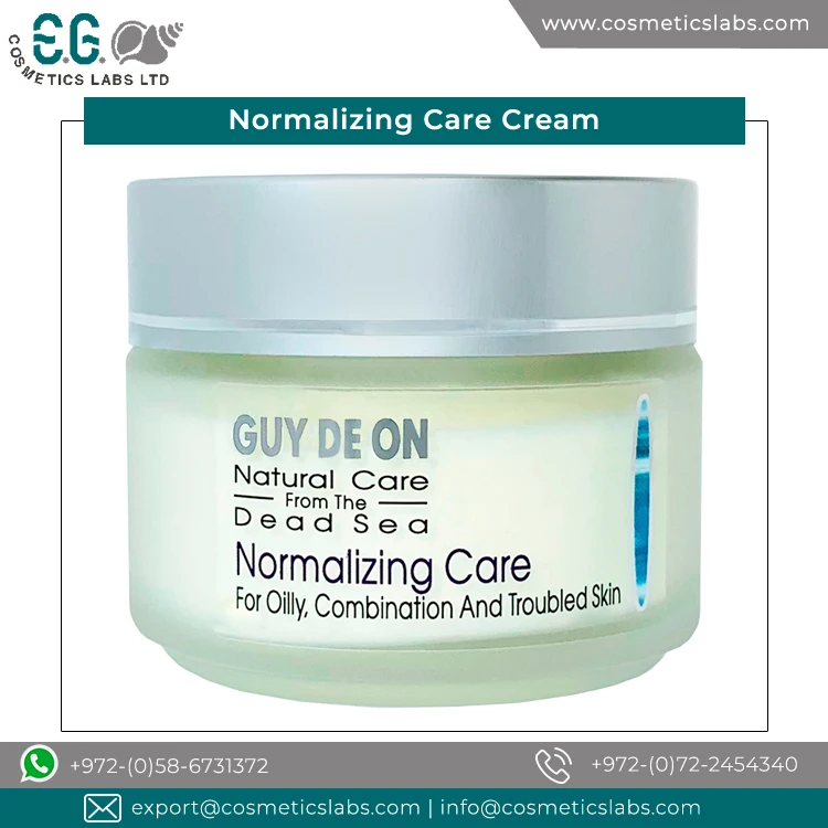 Cosmetic Grade Normalizing Skin Care Cream for Oily Skin | Contract Manufacturing Available