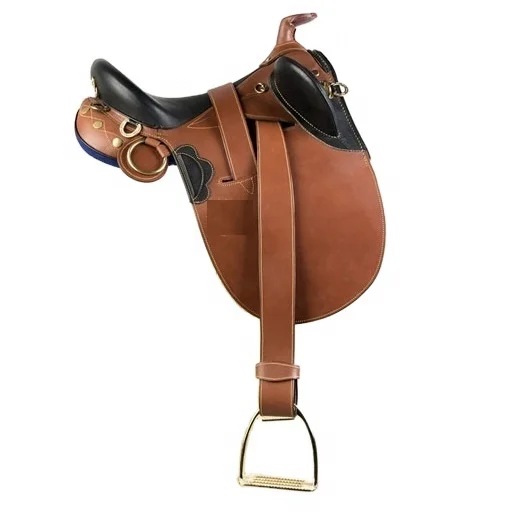 horse saddle Horse Stock Saddle Custom Made Genuine Leather Australian Stock Saddle For Sale