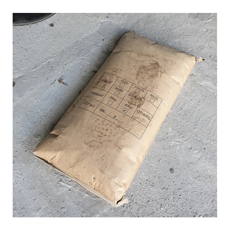 Best Selling High Grade Raw Material Pure Blown Grade Oxidized Bitumen 115/15 (40kg) Made In Malaysia