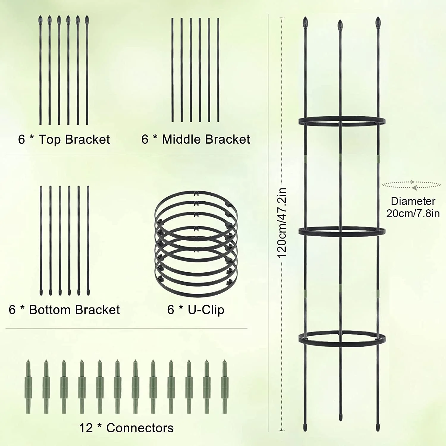 Multi-function Plant Support Cage