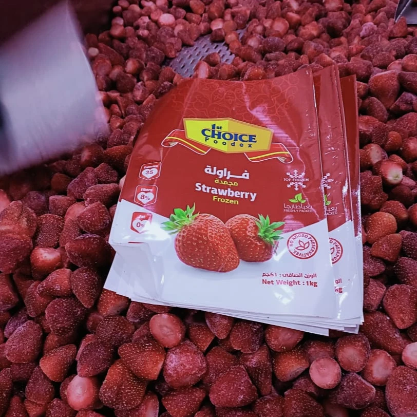 2022 Wholesale new crop class A/B Frozen fresh Fruits IQF Frozen Strawberry