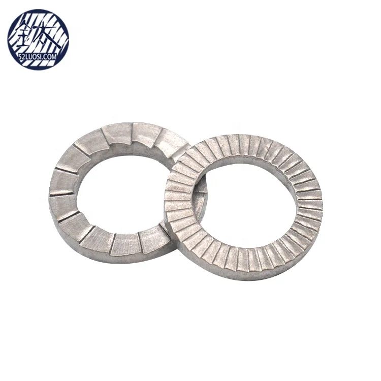 DIN25201 M10 титановая двойная самоблокирующаяся плоская шайба