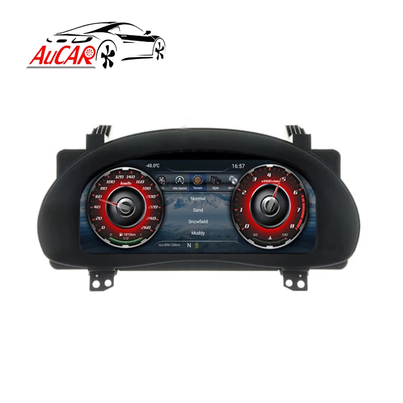 Цифровой спидометр Aucar, 12,3 дюйма, 1-4 Гб, для Toyota Corolla 2014-2017