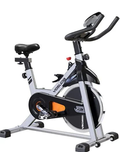 WHOLE QUALITY FOR-YOSU -DA Indoor Cycling B -ike Stationary Cyc -le Bi -ke with I p -ad Mount Comfortable Seat Cushion