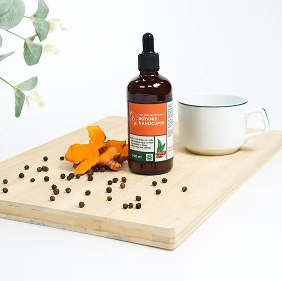 OIC Nano Curcumin Liquid Herbal Supplements To Healing Stomach Ulcers And Antioxidant Pain Relief For Digestive Problem Top Sale