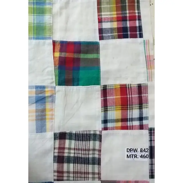 Best Selling Products new latest patchwork fabric nsw for dress garment shirt coat