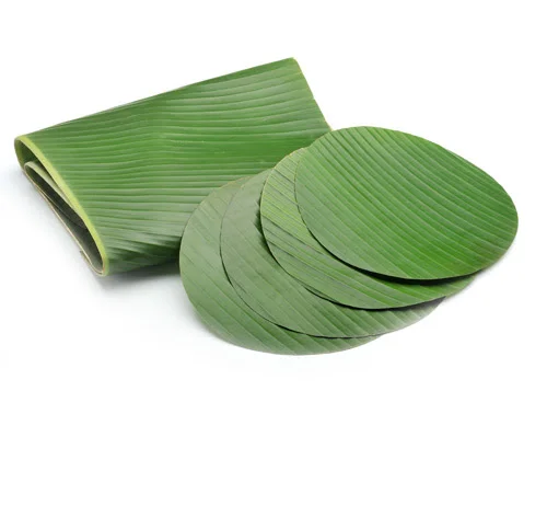 Большие объемы банановые листья для презентации продуктов биоразлагаемая посуда замороженные +