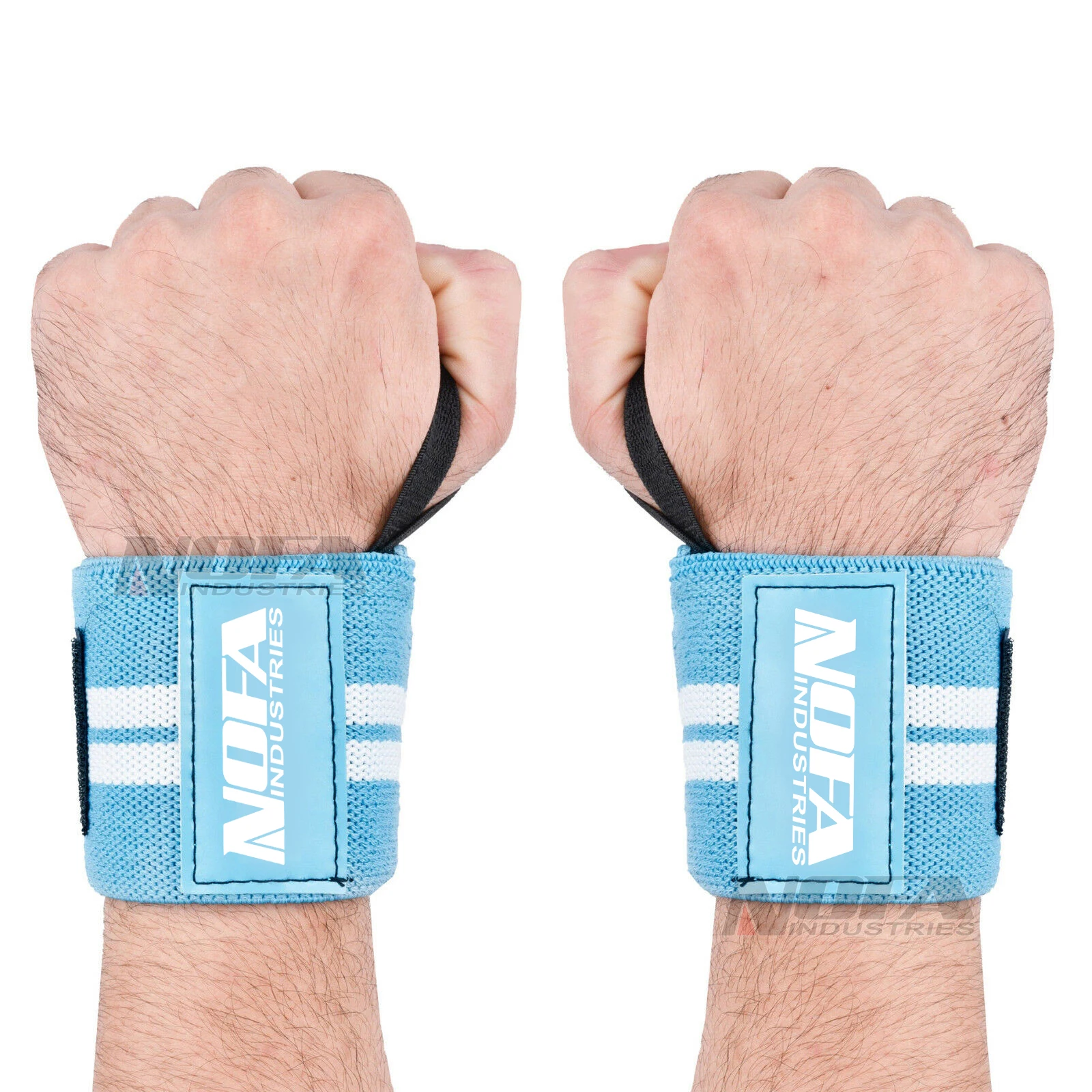 Nofa Wrist Wraps Heavy Duty Professional Standard Weight Lifting Wrist Wrap