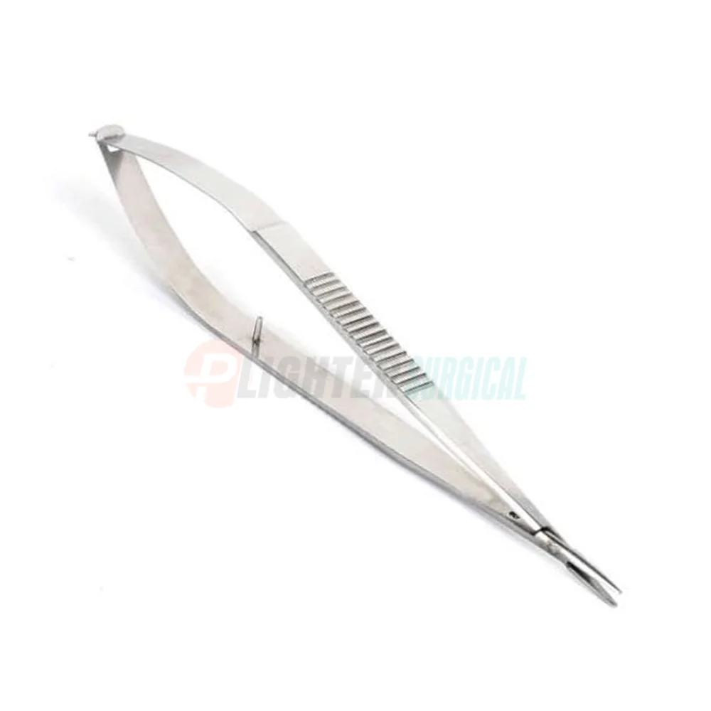 Castroviejo TC держатель иглы микро карбид вольфрама вставленный хирургический