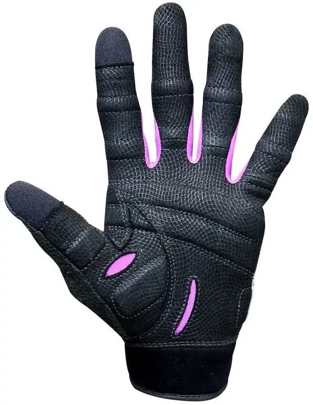 
Men Gym Fitness Weight Lifting Workout Exercise Full finger Gloves Customized design and logo CrossFit gloves 