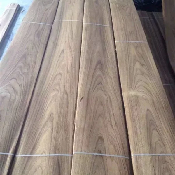 High Quality Burma Teak Veneer for Doors Light Color
