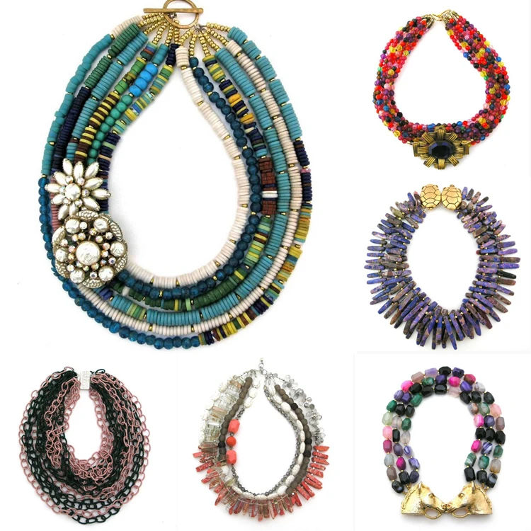 Fine fashion jewelry necklaces