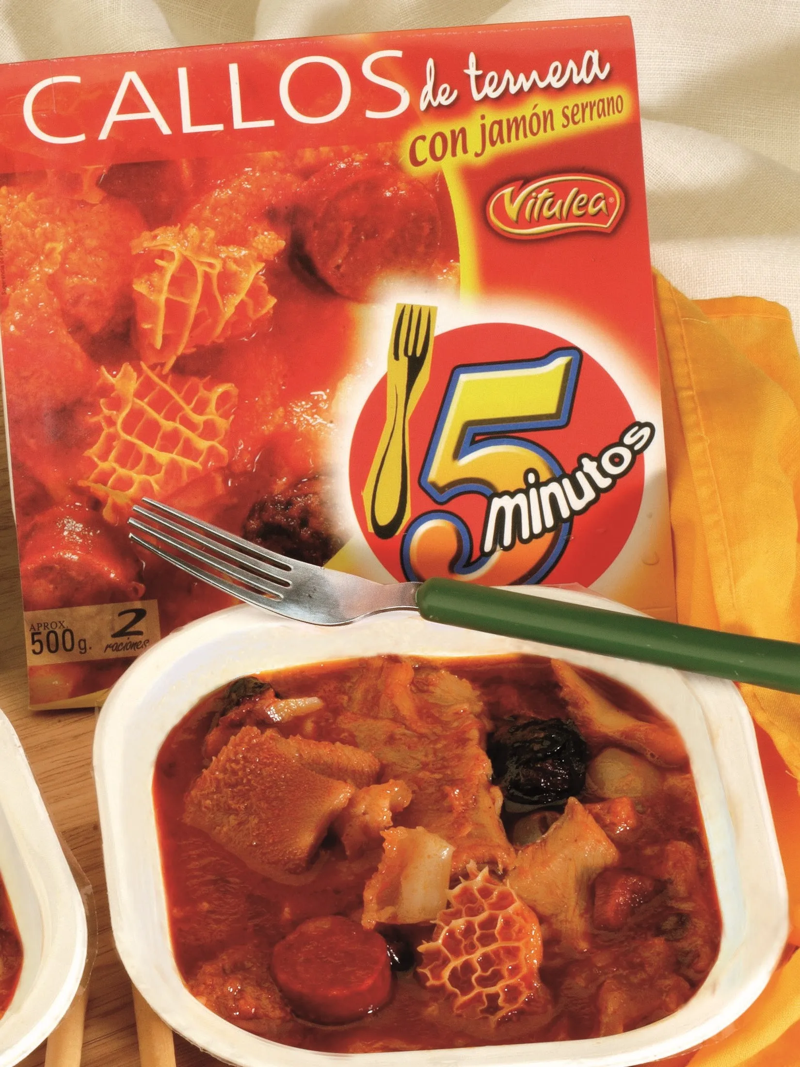 Veal tripe with serrano ham