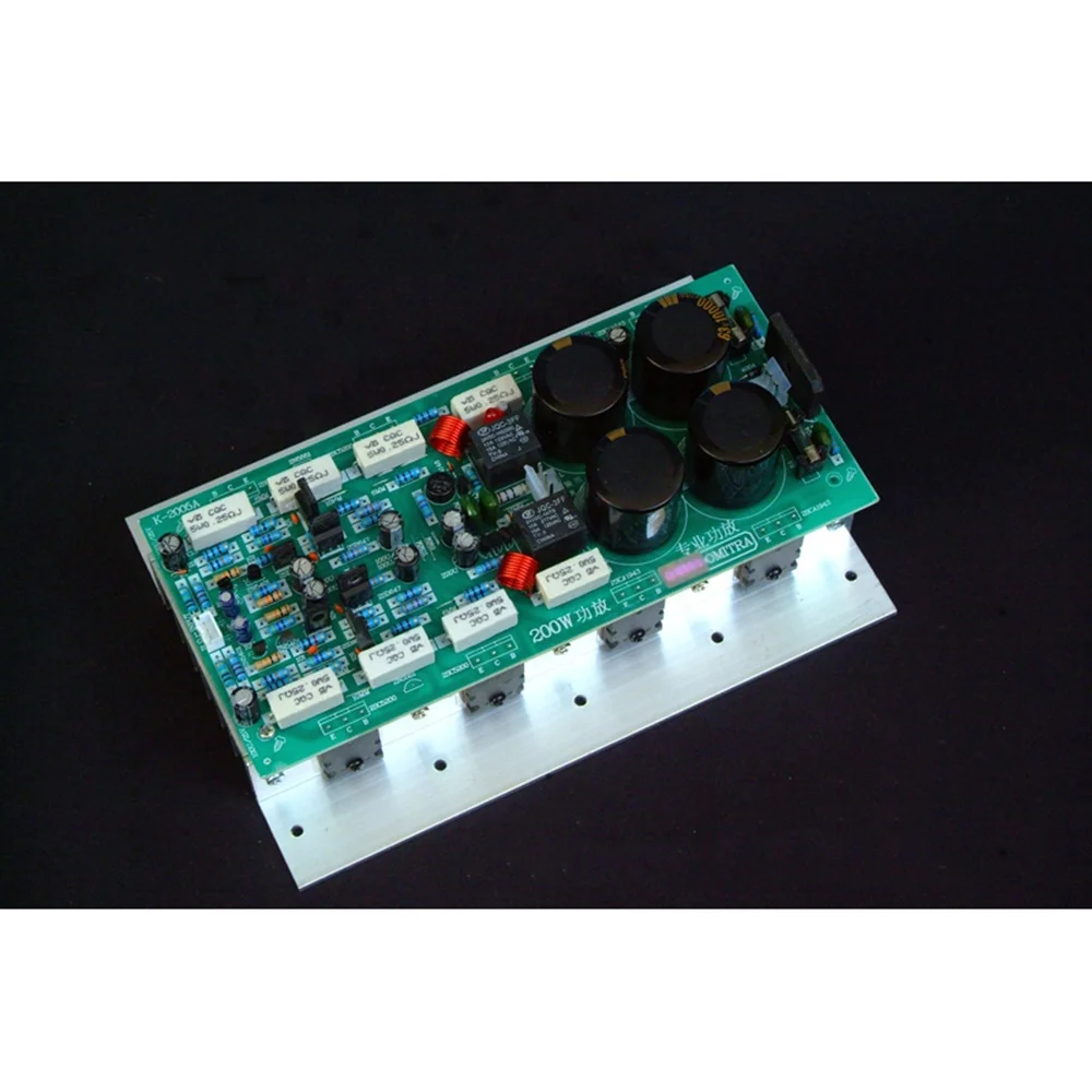 
Taidacent HiFi Fever Peak 200W+200W High Power Audio Amplifier Board with Rectifier Filter Original 5200 1943 Amplifier Board 