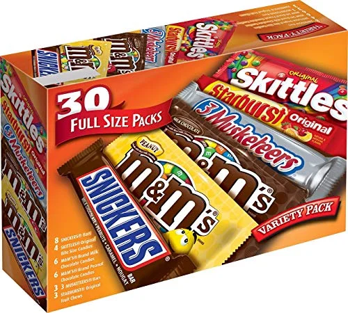 Mars & Snickers baby Chocolate Bars