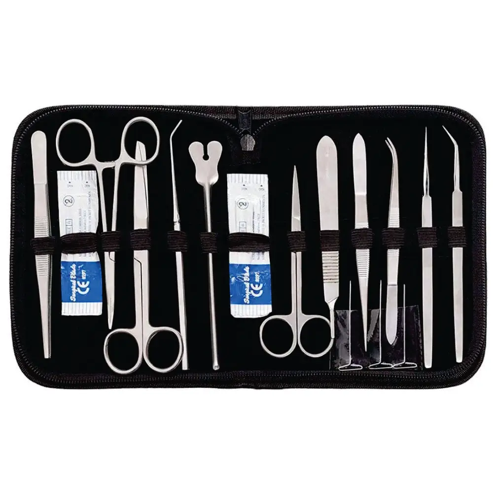 Набор для медицинских студентов из 24 предметов хирургические инструменты