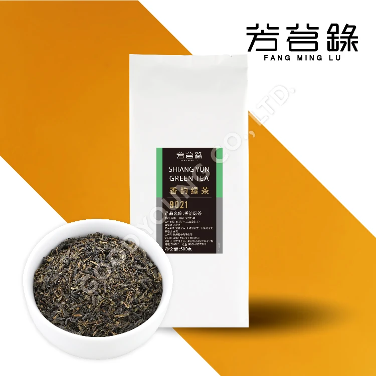 Good Young HACCP HALAL Certification Premium Green Tea Leaves Wholesale Raw Material Package