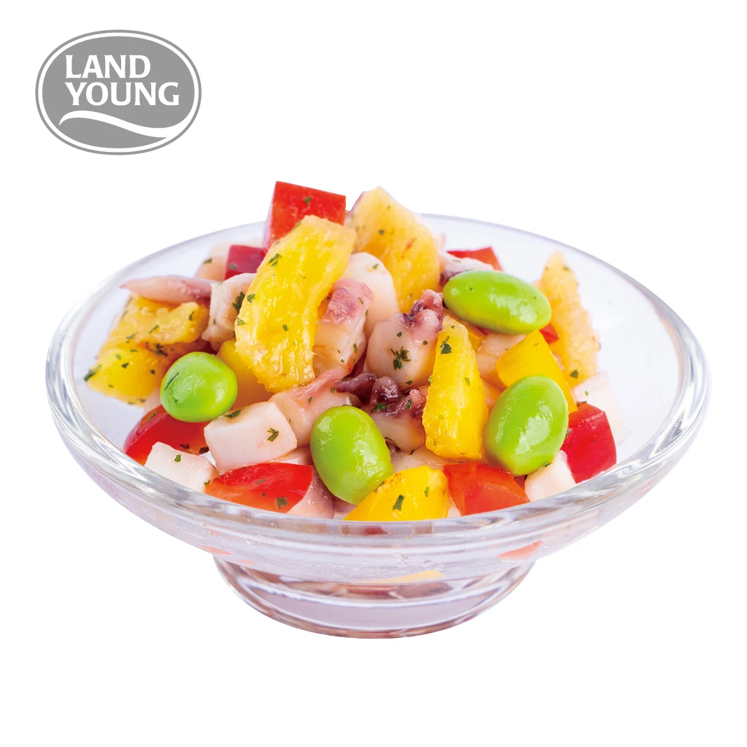 Импортер морепродуктов без консервантов, замороженный кальмар с ананасом (аромат сальсы)