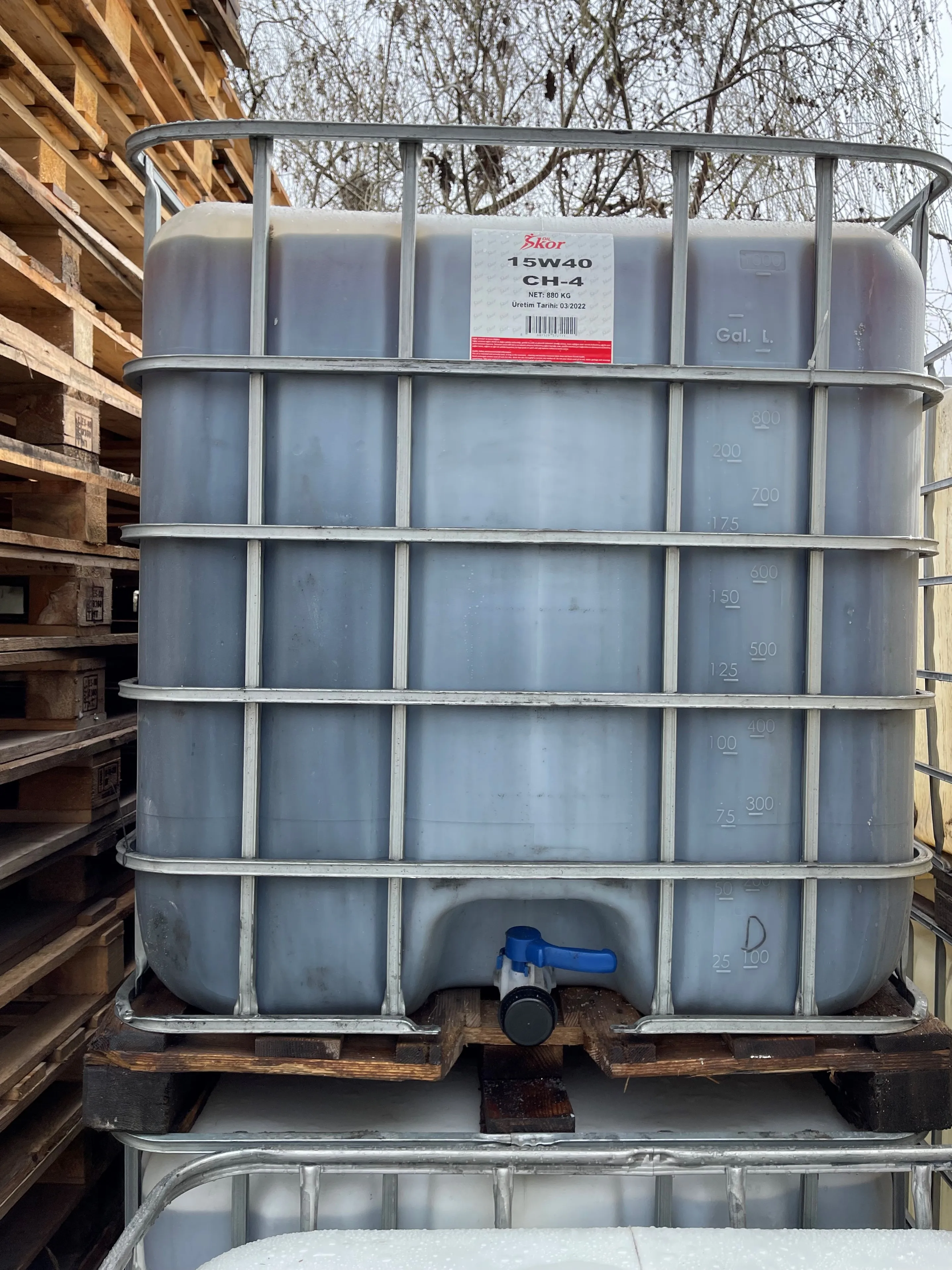 SkorOil 15w40 CH 4 High Performance Diesel Motor Oil XRP Turbo Series 1000 Liter Bottle Motor Oil  Lubricants