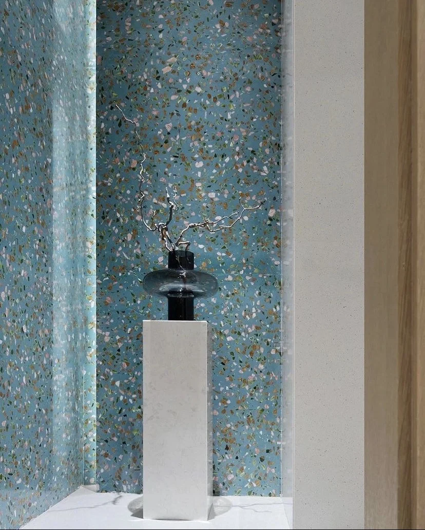 terrazzo slab terrazzo stone kitchen bathroom decor exterior wall cladding panel ceramic plate polished concrete