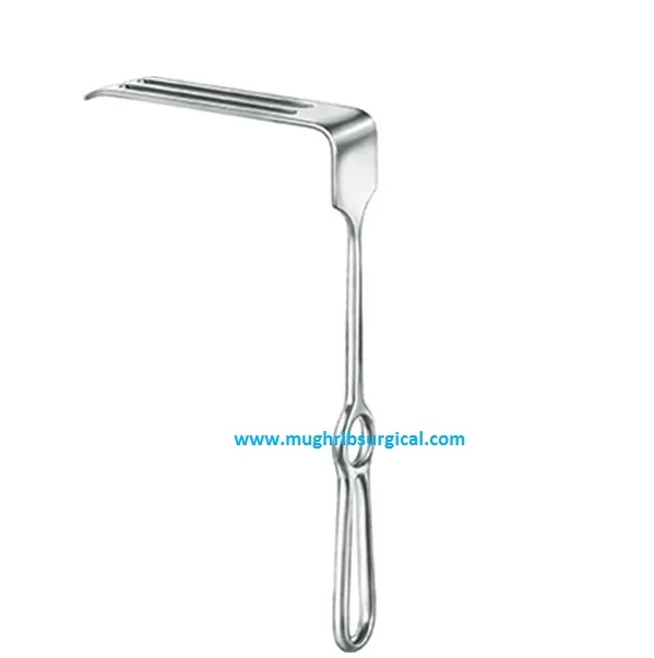 Ретрактор Sauerbruch размер лезвия 125x37 мм 25 см