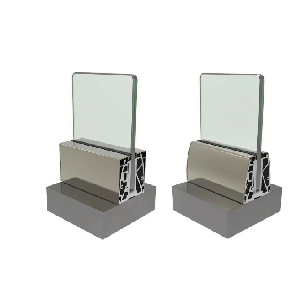 
High Quality Modern Design Aluminium Glass Railing Systems Handrails Balustrades 