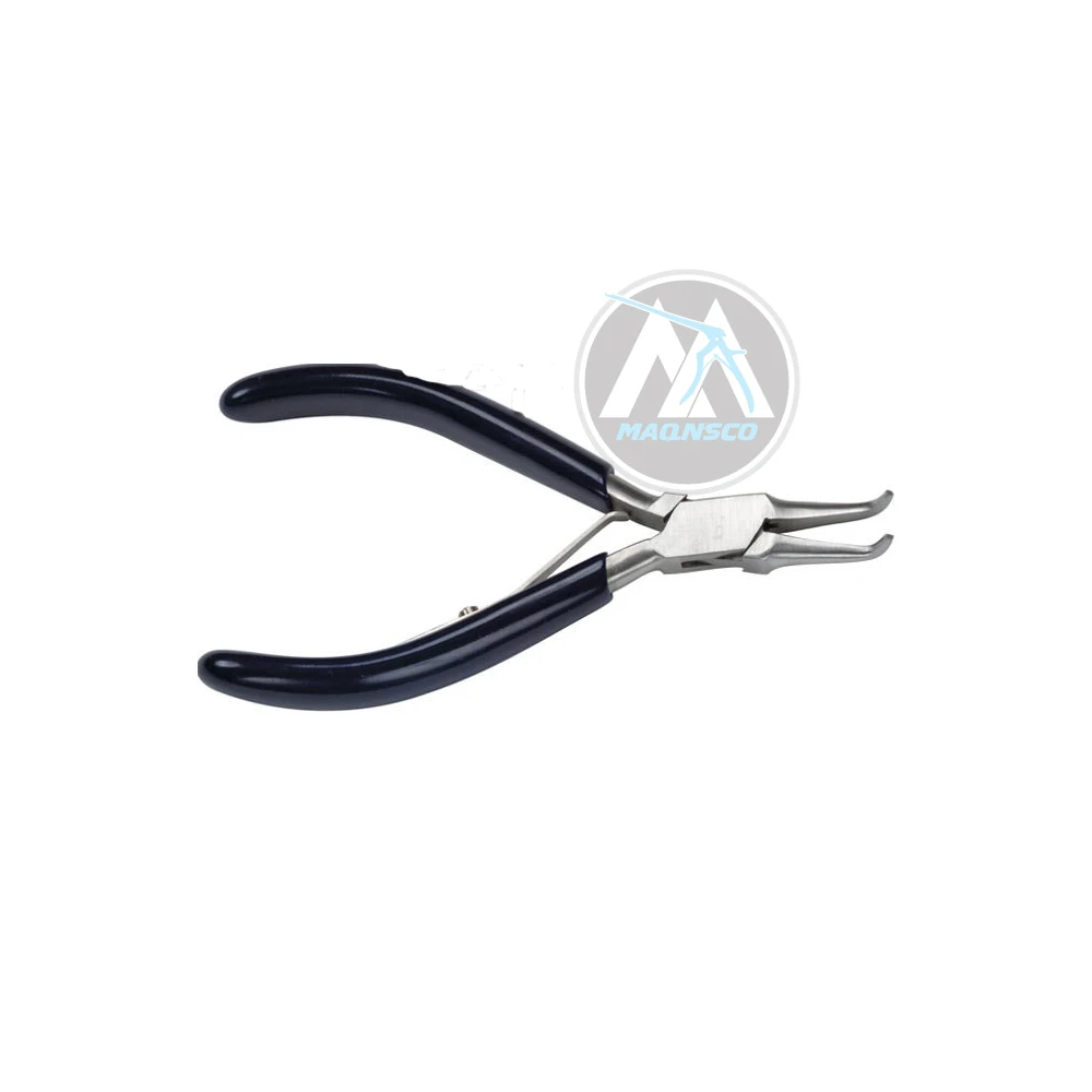 Тонкие плоскогубцы с изогнутой цепью 5 дюймов полированная головка устойчивая к ржавчине и коррозии продлевающая срок службы