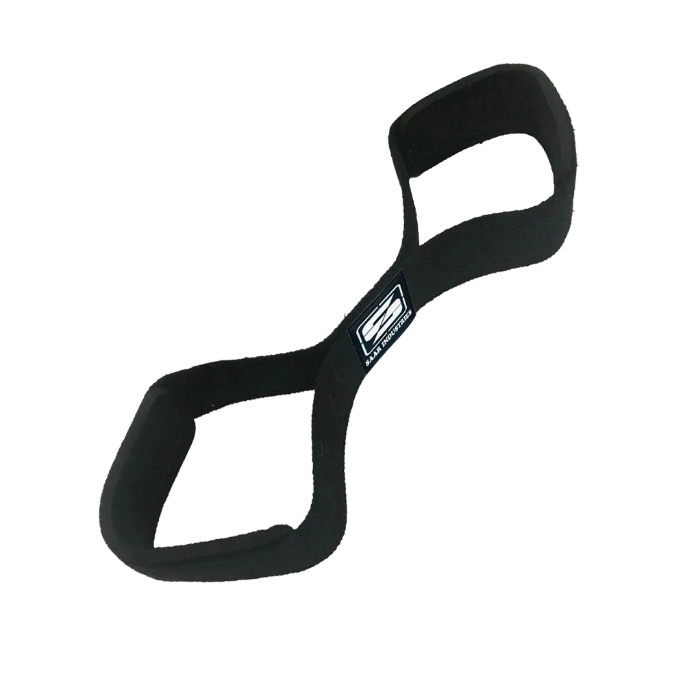 Best Quality Power Lifting Wrist Support Figure Eight Straps Cotton/Neoprene Material Hot Selling Figure 8 Straps