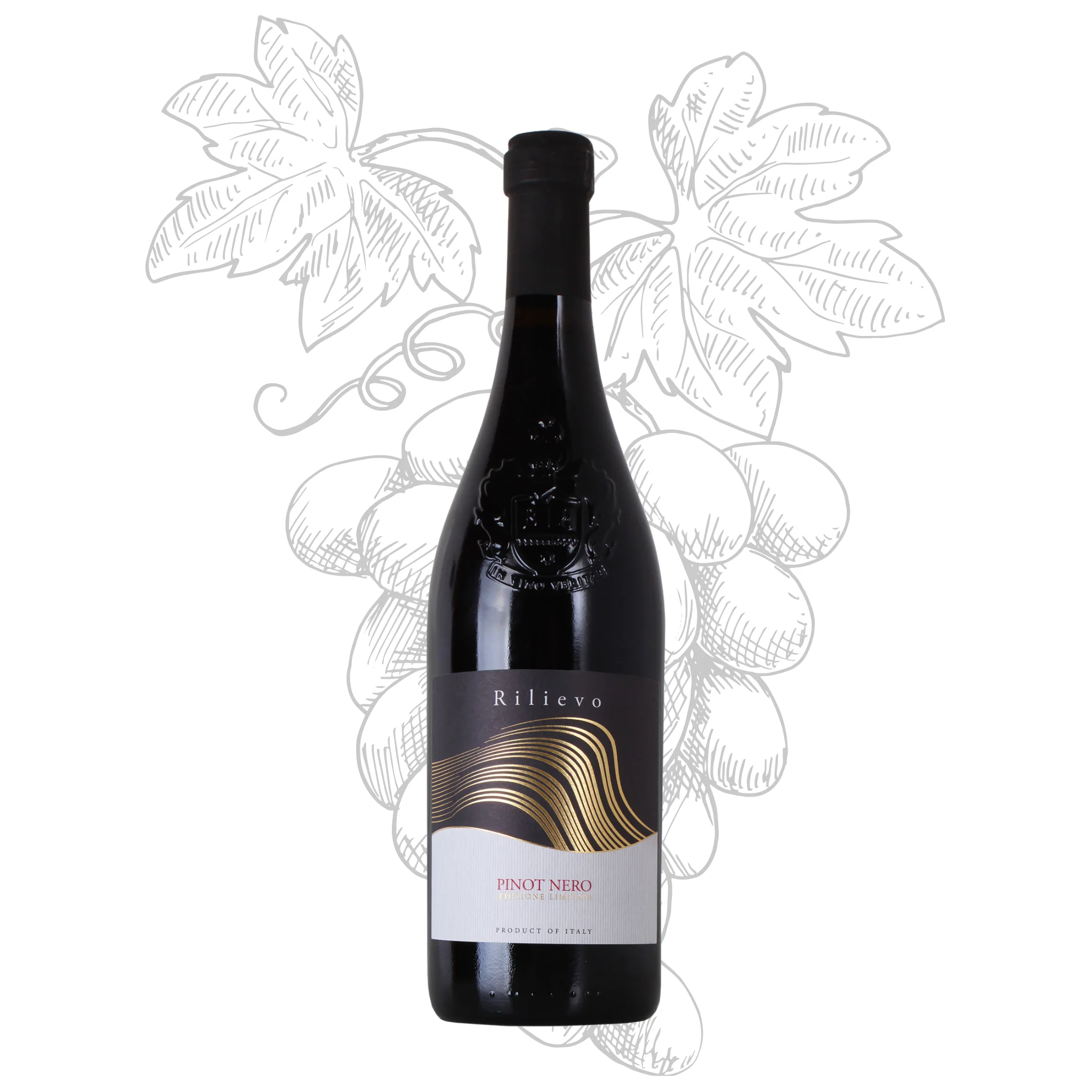 Высококачественное красное вино сделанное в Италии-Pinot Noir treвенецианская сигарета-бутылки 750 мл спирт 12% на