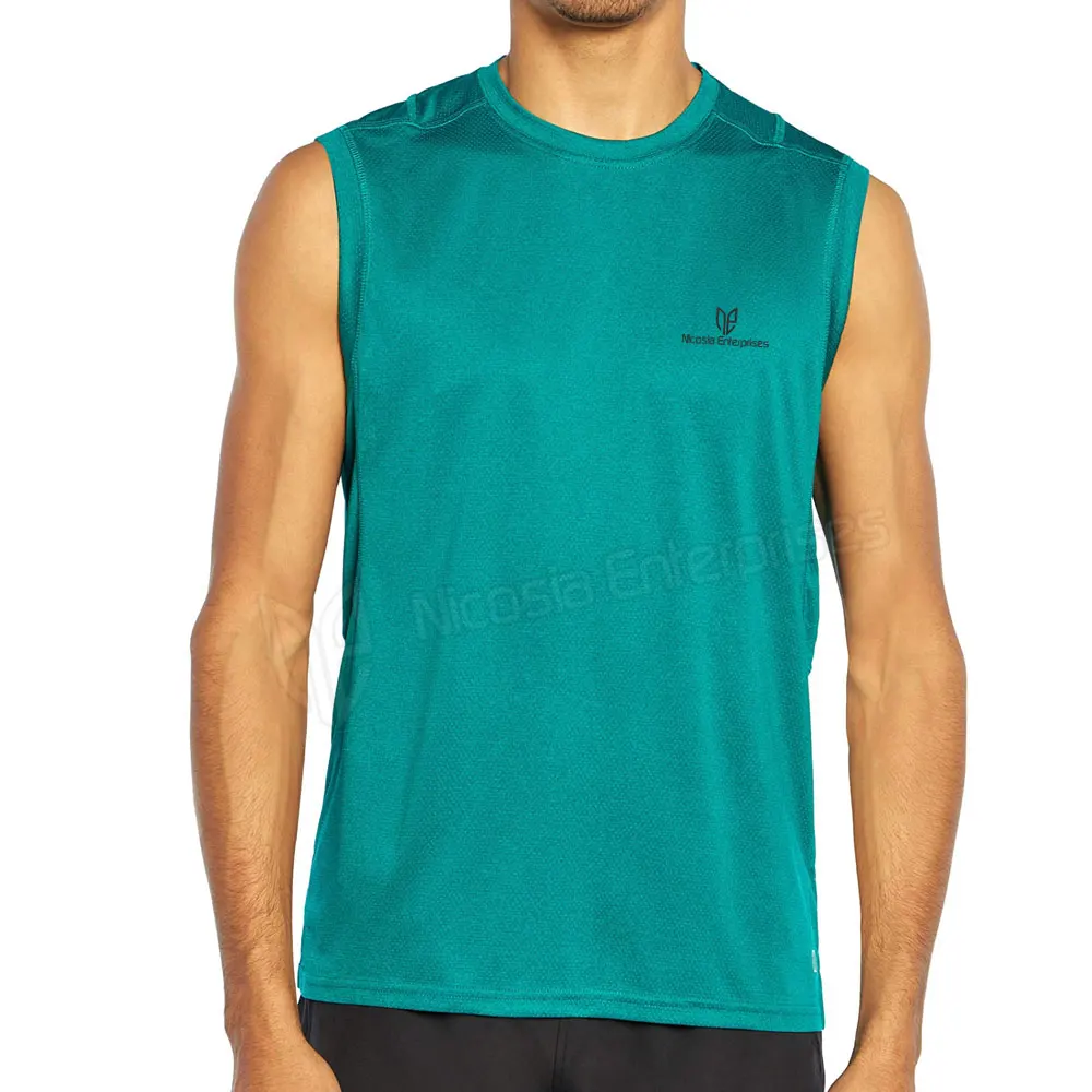 Wholesale Custom New Design Men Gym Vest Fitness Running Stringer Vest