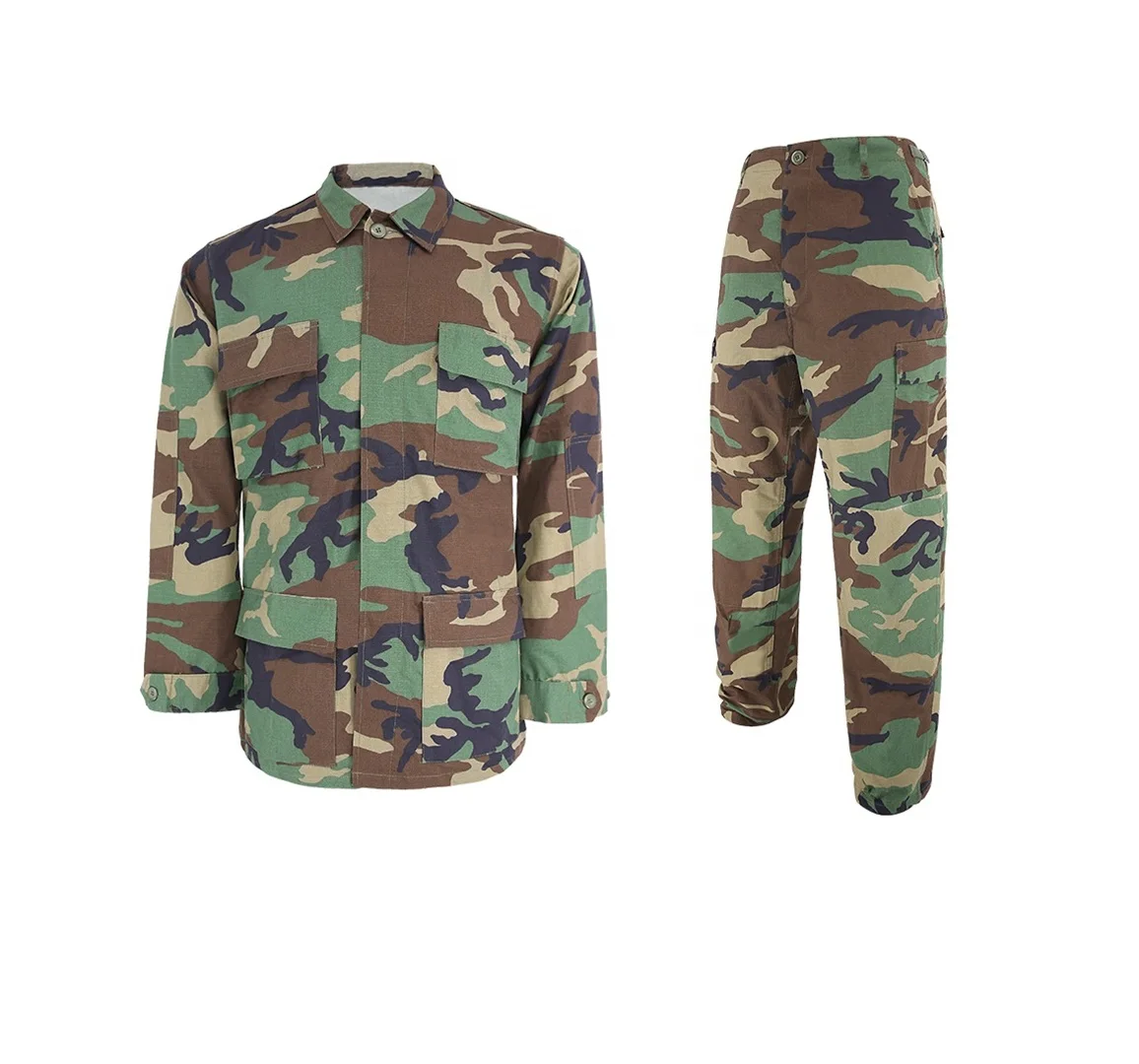Digital Camo Army Combat Uniform Suits Military Tactical Army Suits Woodland Camouflage Military Uniform For Military